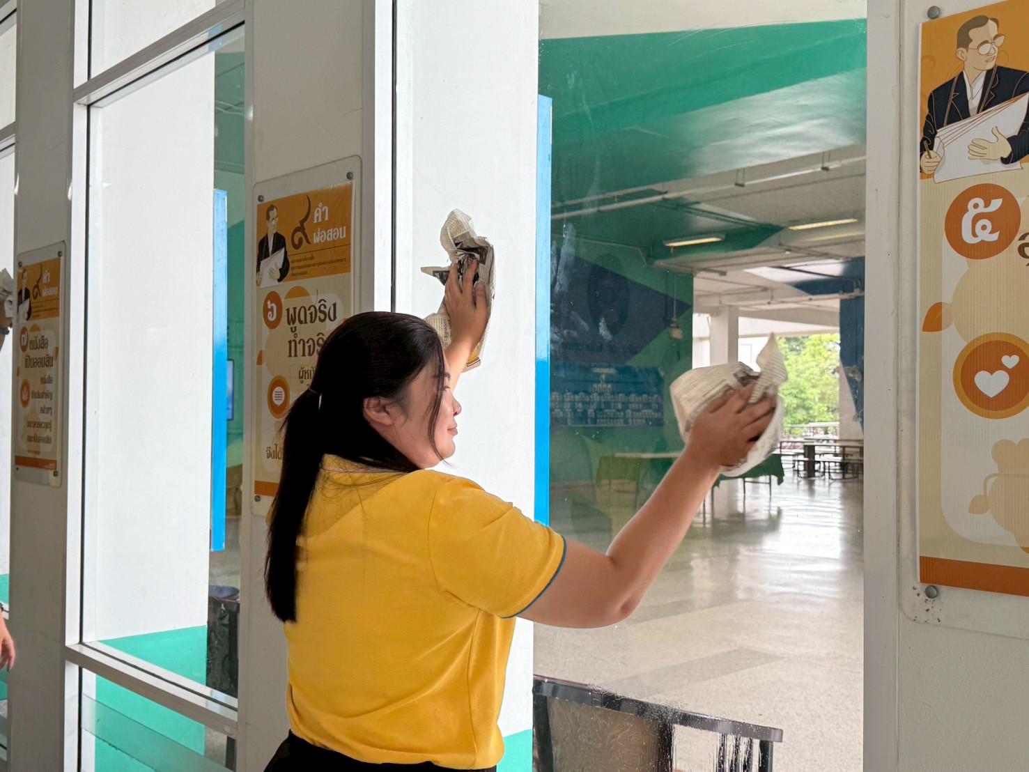 34. กิจกรรมจิตอาสาบำเพ็ญสาธารณะประโยชน์ Big Cleaning Day